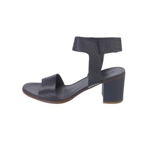 Vince Josslyn snake-embossed city block heel sandals Sz 9